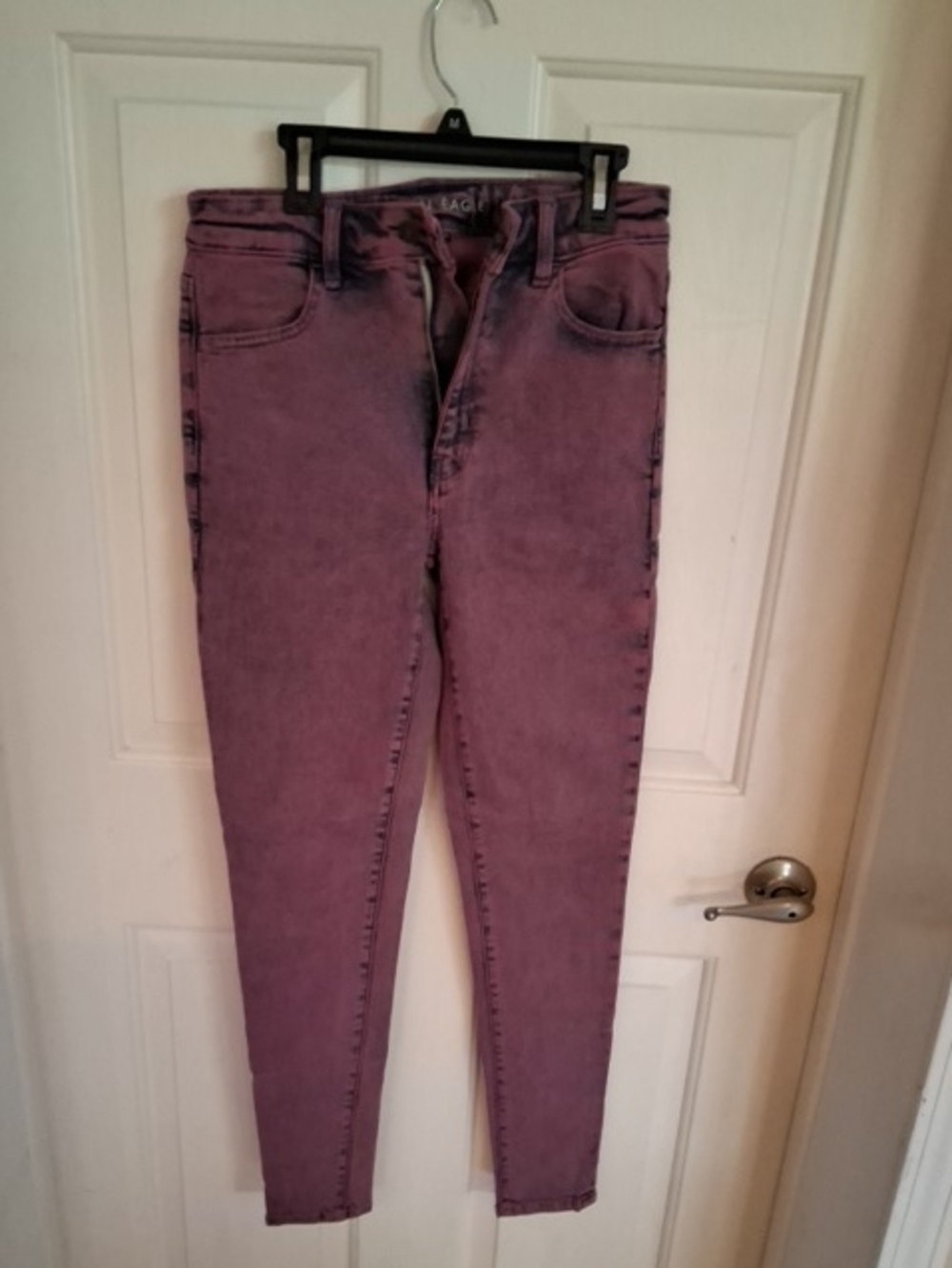 American Eagle Outfitters Mauve Skinny Jeans